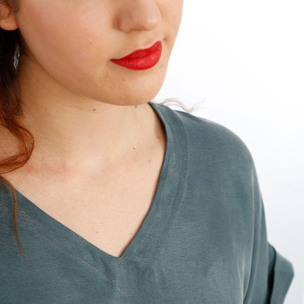 Papierschnittmuster Kleid Frau Vikki XS-XXL